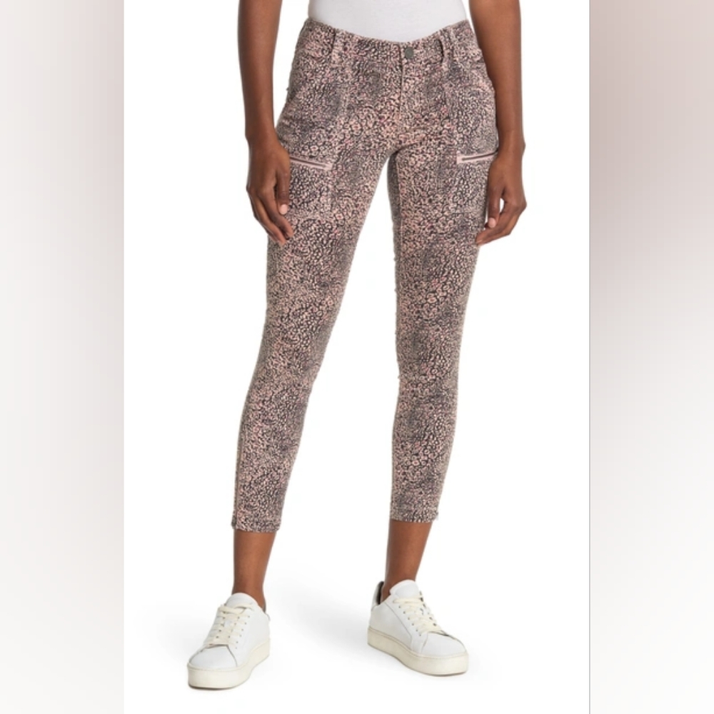 JOIE Park Leopard Print Skinny Pants Size 27